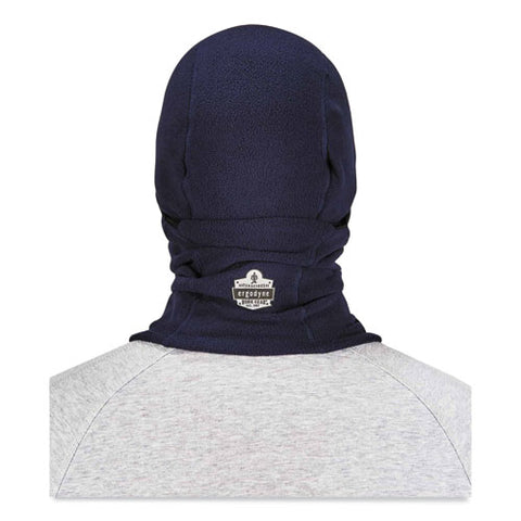 N-ferno 6823 Hinged Balaclava Face Mask, Fleece, One Size Fits Most, Navy