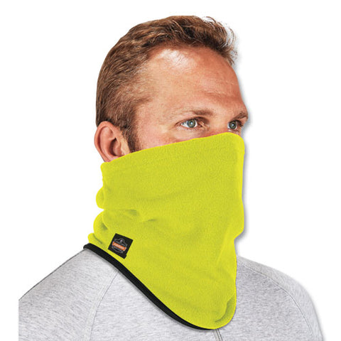 N-ferno 6960 Fleece Neck Gaiter, Fleece, One Size Fits Most, Hi-vis Lime