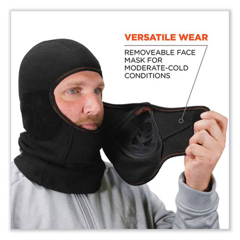 N-ferno 6970 Extreme Hot Rox Balaclava Face Mask, Polyester/spandex, One Size Fits Most, Black