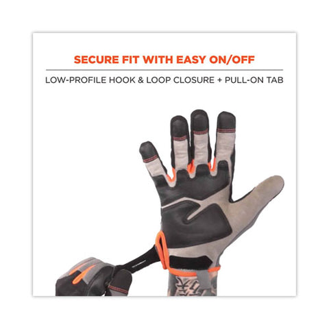 Proflex 710 Heavy-duty Mechanics Gloves, Gray, 2x-large, Pair