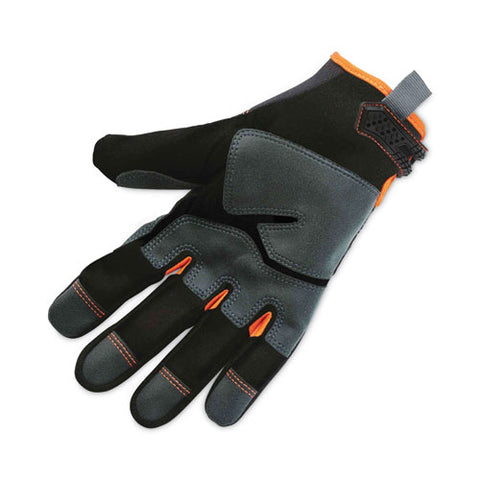 Proflex 810 Reinforced Utility Gloves, Black, Small, Pair