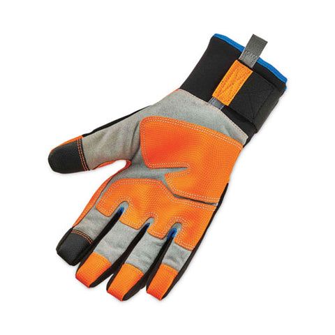 Proflex 818wp Thermal Wp Gloves With Tena-grip, Orange, Large, Pair