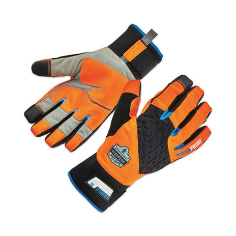 Proflex 818wp Thermal Wp Gloves With Tena-grip, Orange, X-large, Pair