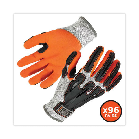 Proflex 922cr Nitrile Coated Cut-resistant Gloves, Gray, 2x-large, 96 Pairs/carton