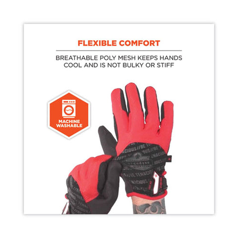 Proflex 812cr6 Ansi A6 Utility And Cr Gloves, Black, Small, Pair