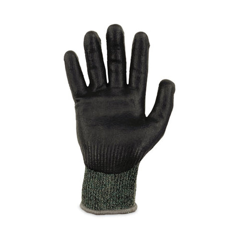 Proflex 7070 Ansi A7 Nitrile Coated Cr Gloves, Green, 2x-large, Pair