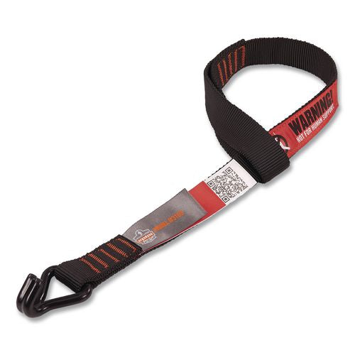 Squids 3169 Warehouse Racking Stabilizer Strap, 250 Lb Capacity, 1.25" X 24", Black
