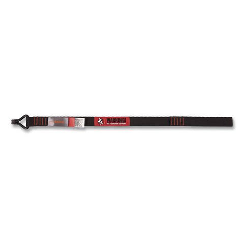 Squids 3169 Warehouse Racking Stabilizer Strap, 250 Lb Capacity, 1.25" X 24", Black