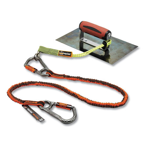 Squids 3184 Concrete Finisher + Mason Tool Tethering Kit, Assorted Max Working Capacities, Lengths And Colors