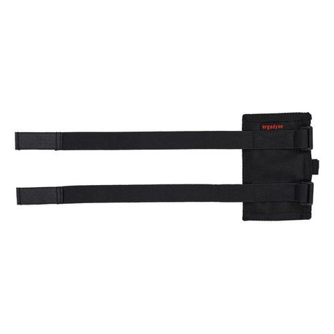 Squids 3390 Dual Band Arm Id/badge Holder With Hook-and-loop Closure, Vertical, Black, 3.75 X 5.75, 2.75 X 4.75 Insert