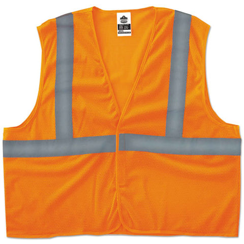 Glowear 8205hl Type R Class 2 Super Econo Mesh Vest, 2x-large To 3x-large, Orange