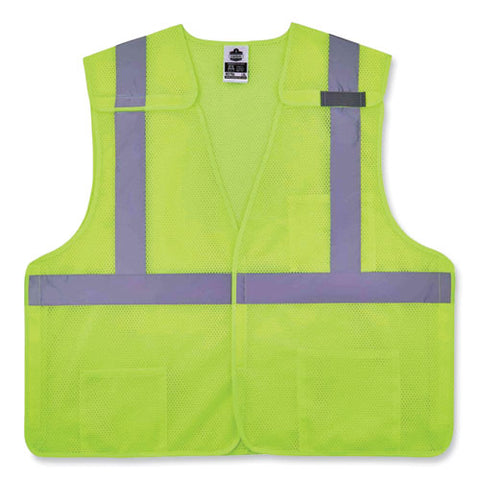 Glowear 8217ba Class 2 Breakaway Mesh Vest, Polyester, Large/x-large, Lime