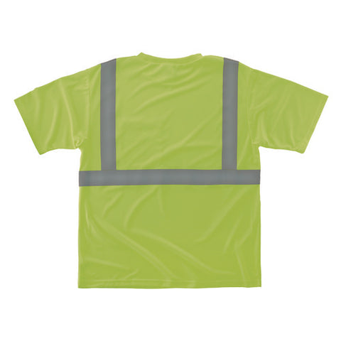 Glowear 8289-eco Class 2 Recycled Hi-vis T-shirt, Small, Lime