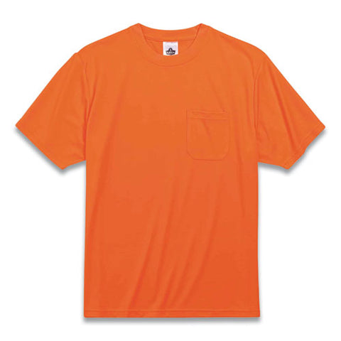 Glowear 8089 Non-certified Hi-vis T-shirt, Polyester, X-large, Orange