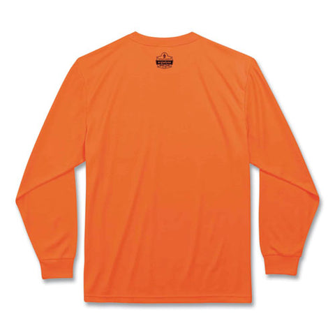 Glowear 8091 Non-certified Hi-vis Long Sleeve Shirt, Large, Orange