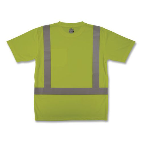 Glowear 8282 Class 2 Essential Hi-vis T-shirt, Small, Lime