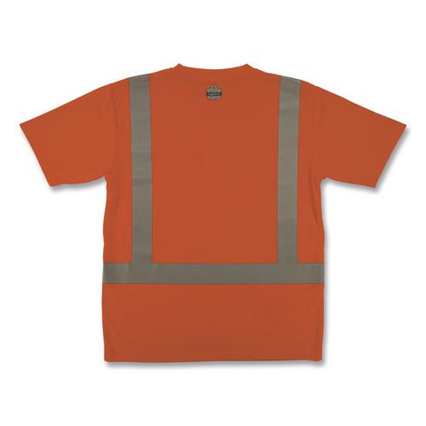 Glowear 8282 Class 2 Essential Hi-vis T-shirt, X-large, Orange