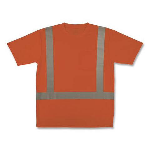 Glowear 8282 Class 2 Essential Hi-vis T-shirt, X-large, Orange
