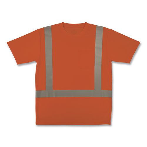 Glowear 8282 Class 2 Essential Hi-vis T-shirt, 2x-large, Orange