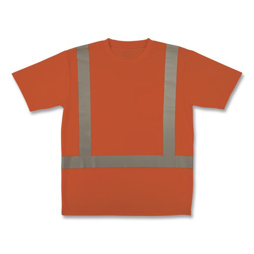 Glowear 8282 Class 2 Essential Hi-vis T-shirt, 4x-large, Orange