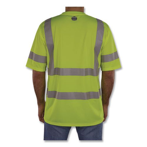 Glowear 8367 Class 3 Essential Hi-vis T-shirt, Large, Lime