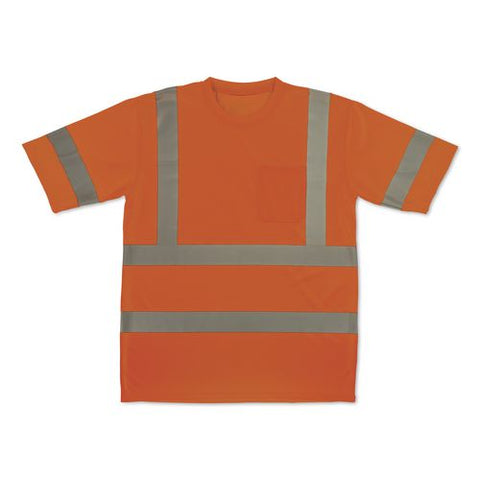 Glowear 8367 Class 3 Essential Hi-vis T-shirt, 3x-large, Orange