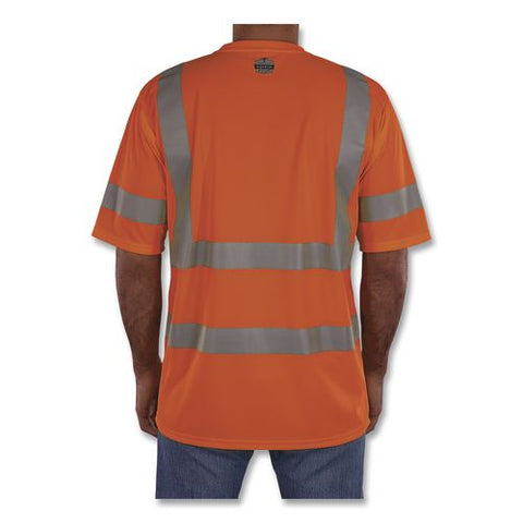 Glowear 8367 Class 3 Essential Hi-vis T-shirt, 4x-large, Orange