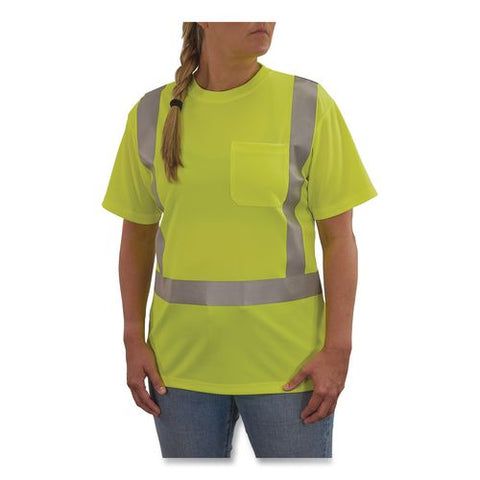Glowear 8274 Class 2 Women's Essential Hi-vis T-shirt, Medium, Lime