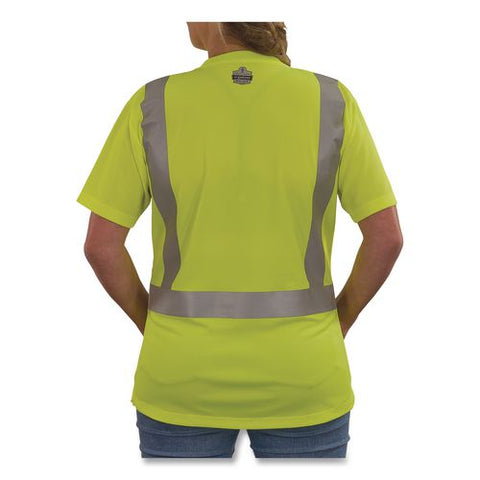 Glowear 8274 Class 2 Women's Essential Hi-vis T-shirt, Medium, Lime