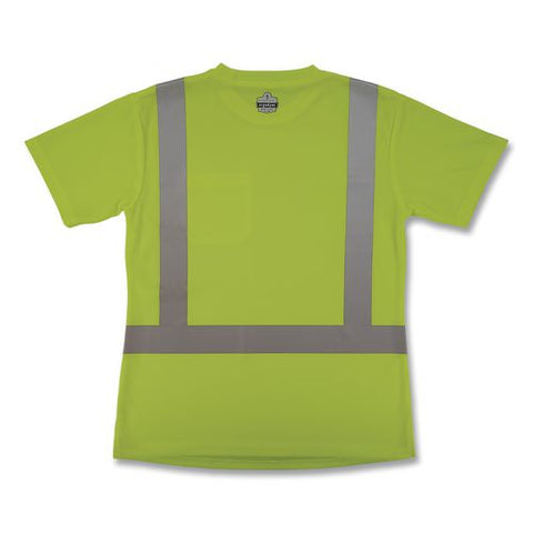 Glowear 8274 Class 2 Women's Essential Hi-vis T-shirt, Large, Lime