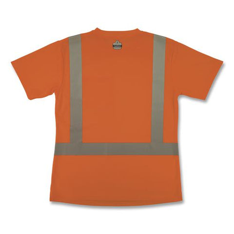 Glowear 8274 Class 2 Women's Essential Hi-vis T-shirt, X-small, Orange