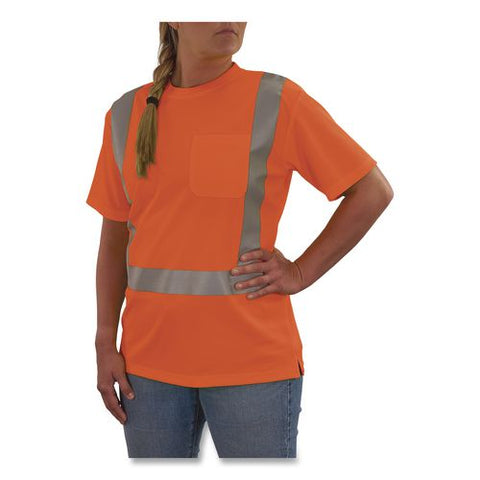 Glowear 8274 Class 2 Women's Essential Hi-vis T-shirt, Medium, Orange