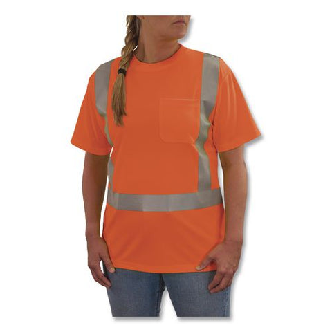 Glowear 8274 Class 2 Women's Essential Hi-vis T-shirt, Medium, Orange
