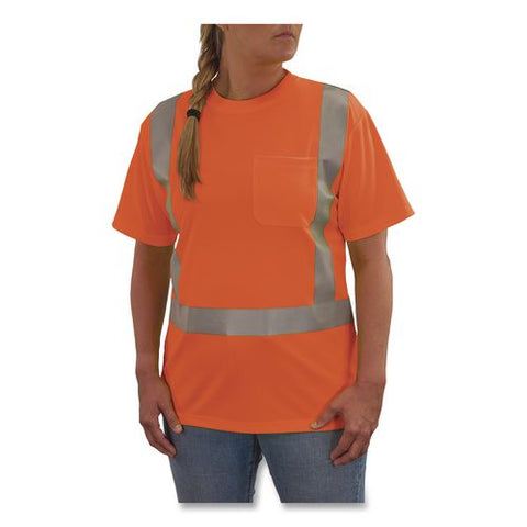 Glowear 8274 Class 2 Women's Essential Hi-vis T-shirt, X-large, Orange