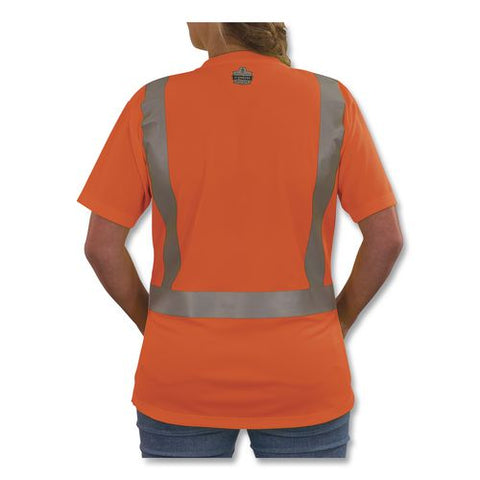Glowear 8274 Class 2 Women's Essential Hi-vis T-shirt, 2x-large, Orange