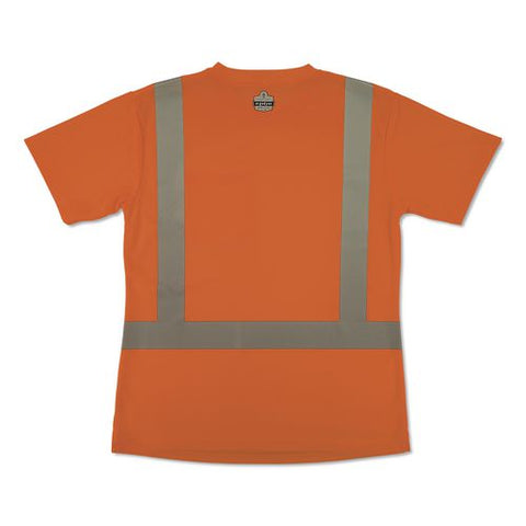 Glowear 8274 Class 2 Women's Essential Hi-vis T-shirt, 3x-large, Orange