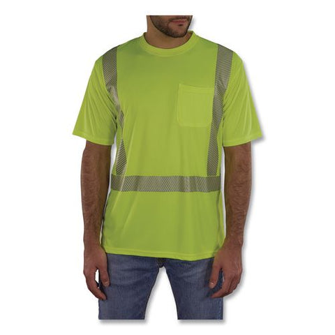 Glowear 8292 Class 2 Performance Hi-vis T-shirt, 2x-large, Lime