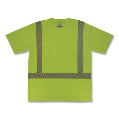 Glowear 8292 Class 2 Performance Hi-vis T-shirt, 3x-large, Lime