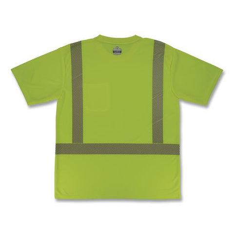 Glowear 8292 Class 2 Performance Hi-vis T-shirt, 5x-large, Lime