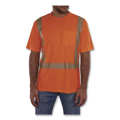 Glowear 8292 Class 2 Performance Hi-vis T-shirt, X-small, Orange