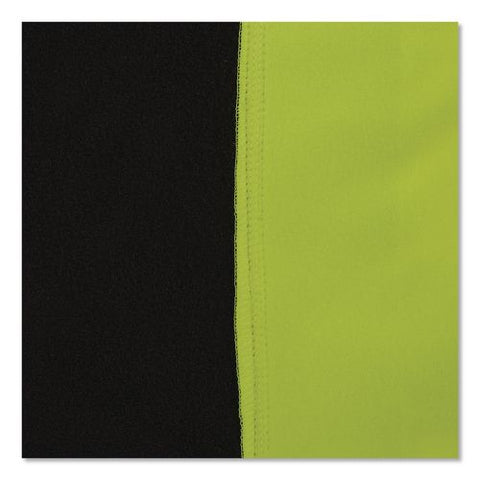 Glowear 8311bk Class 3 Essential Hi-vis Hooded Sweatshirt With Black Bottom, 5x-large, Lime