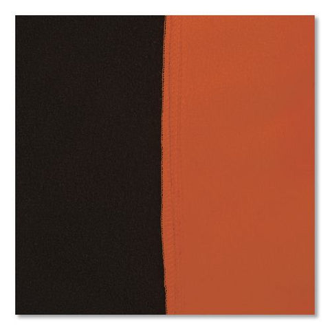 Glowear 8311bk Class 3 Essential Hi-vis Hooded Sweatshirt With Black Bottom, Medium, Orange