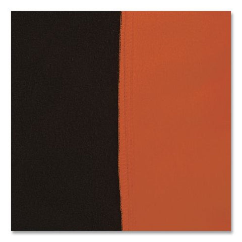 Glowear 8311bk Class 3 Essential Hi-vis Hooded Sweatshirt With Black Bottom, 2x-large, Orange
