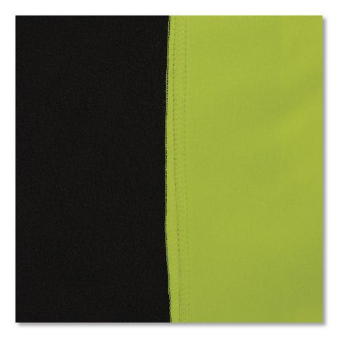 Glowear 8317bk Class 3 Performance Hi-vis Hooded Sweatshirt With Black Bottom, 4x-large, Lime