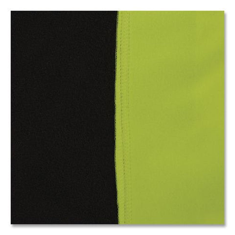 Glowear 8317bk Class 3 Performance Hi-vis Hooded Sweatshirt With Black Bottom, 5x-large, Lime