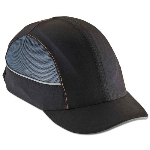 Skullerz 8960 Bump Cap With Led Lighting, Short Brim, Navy