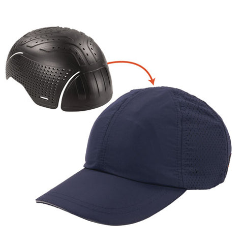 Skullerz 8947 Lightweight Baseball Hat And Bump Cap Insert, X-large/2x-large, Navy