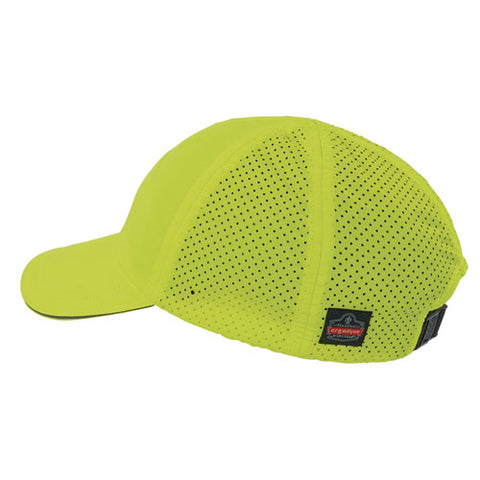 Skullerz 8947 Lightweight Baseball Hat And Bump Cap Insert, Medium/large, Lime