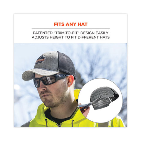Skullerz 8945f(x) Universal Bump Cap Insert - Extra Venting, Charcoal
