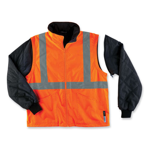 Glowear 8385 Class 3 Hi-vis 4-in-1 Jacket, X-large, Orange